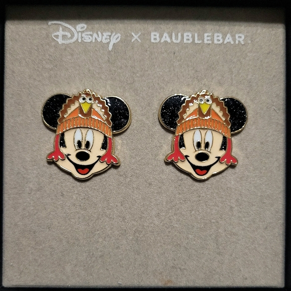 BaubleBar Jewelry - Baublebar x Disney Mickey Mouse Thanksgiving Stud Earrings